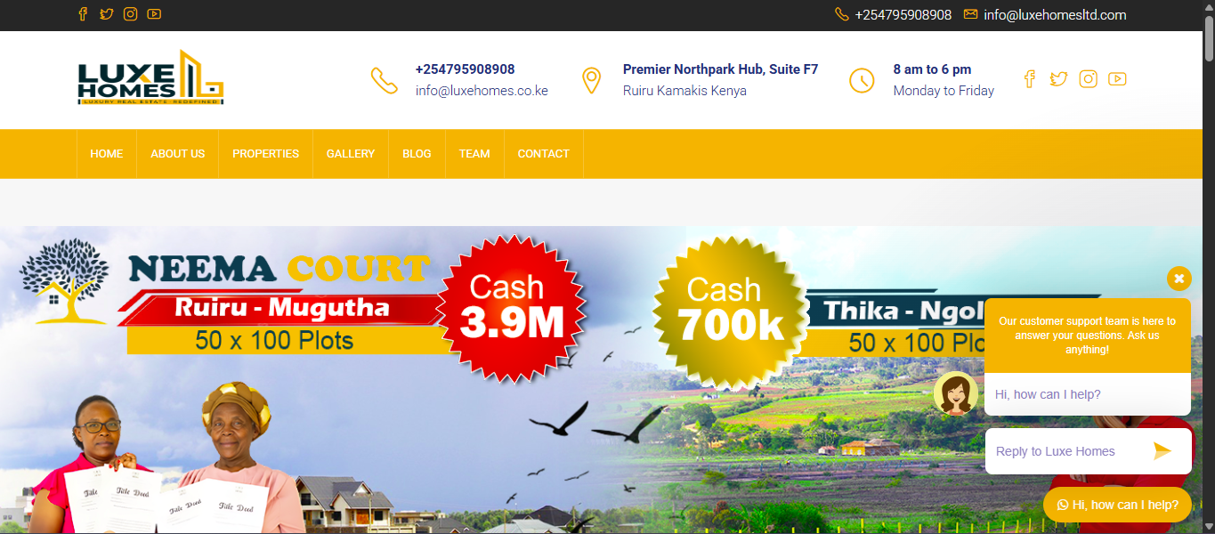 Luxe Homes luxury real estate platform